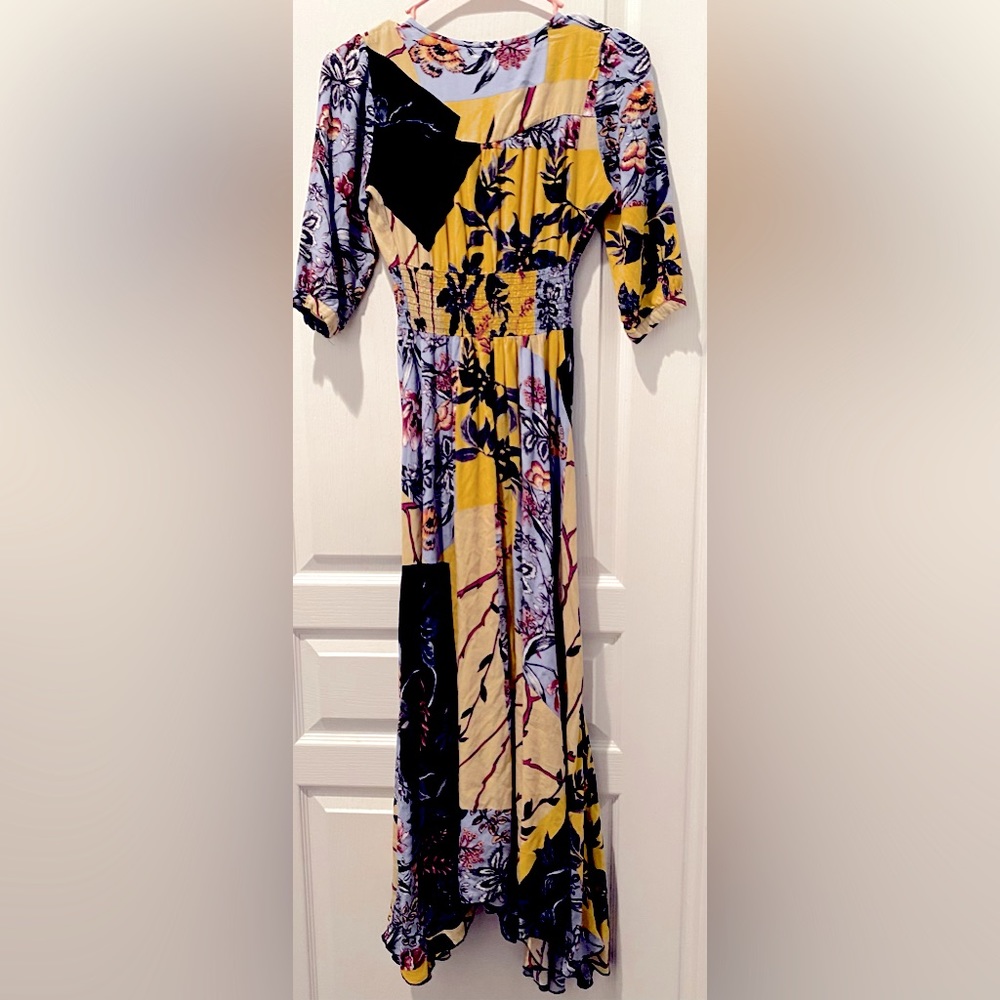 Jaase Indiana Alma Multi Color Floral Print Maxi Dress ZB2 - Picture 6 of 8